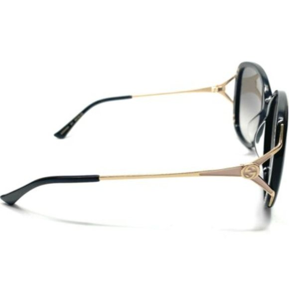 Gucci Women's Black and Gold Sunglasses! - Picture 3 of 4